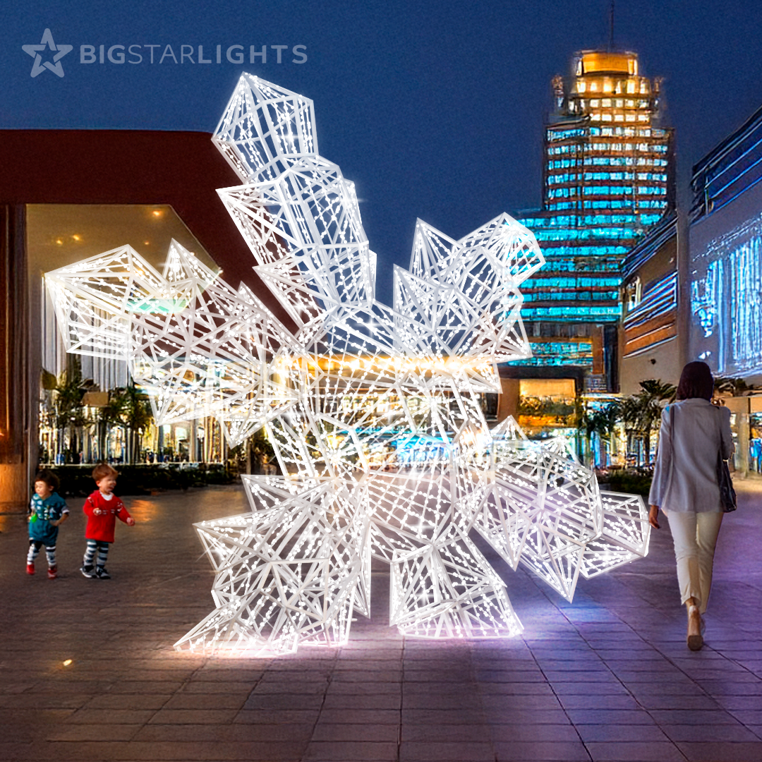 3D Snowflake Sculpture