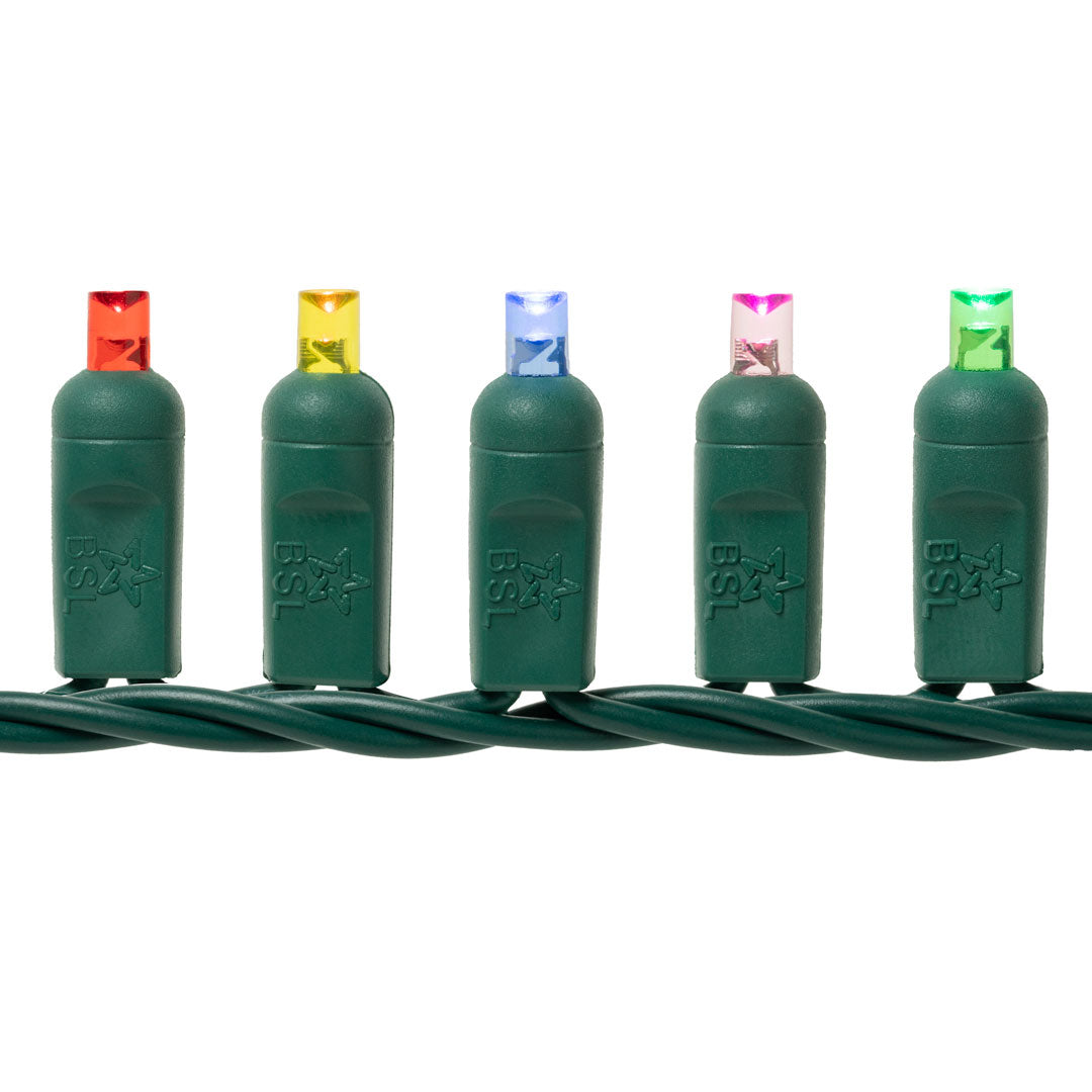 Steady Mini Lights - Green Wire (25 ft)