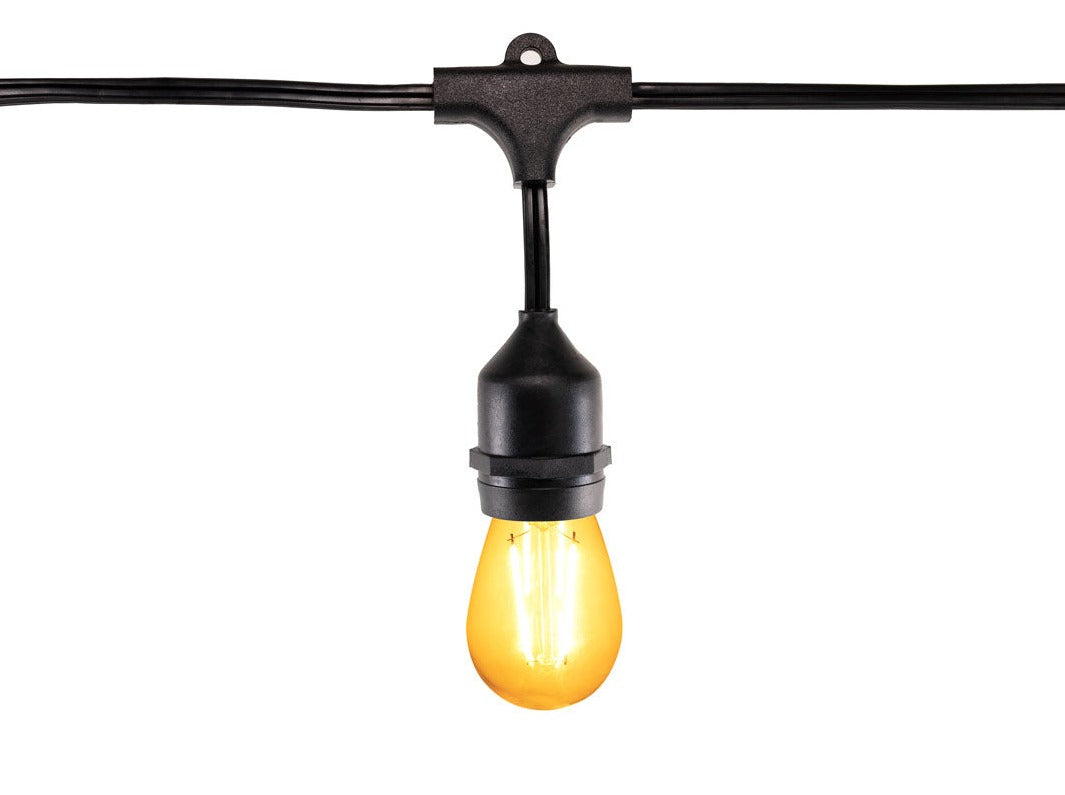 100ft Festive Backyard Bundle - S14 Bulbs