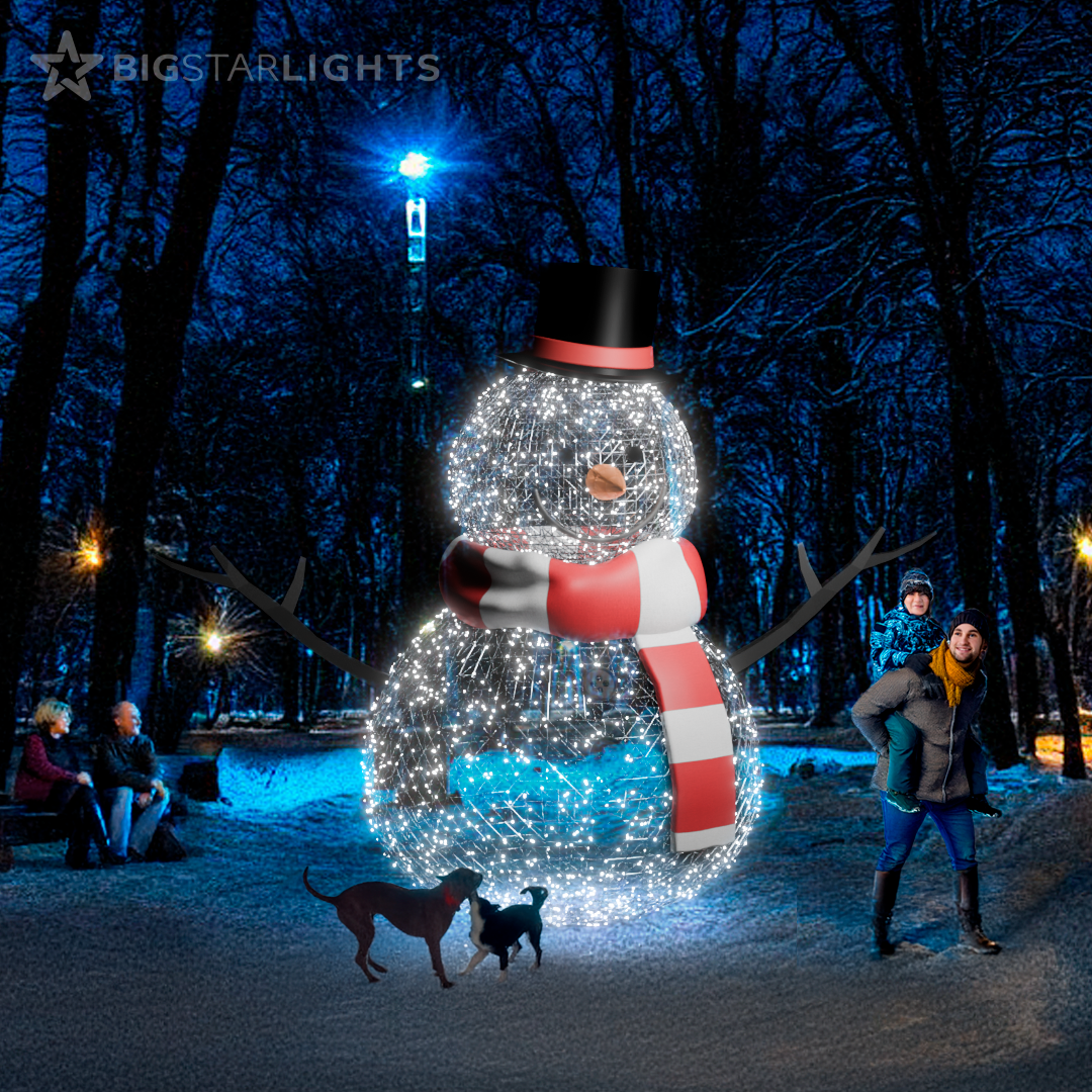 Snowman Sculpture