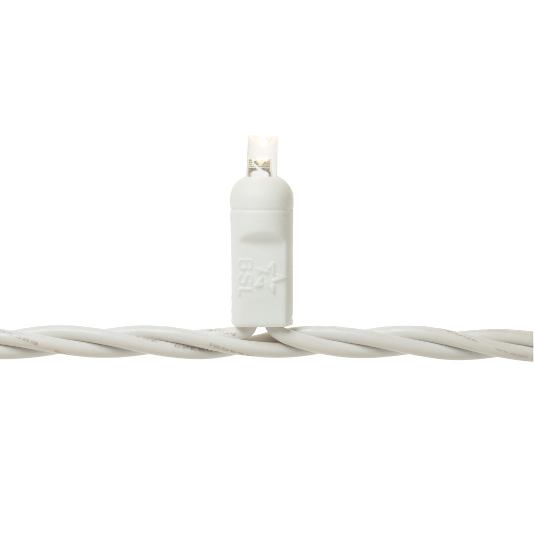 Steady Mini Lights - White Wire (25 ft)