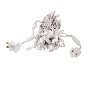 Twinkle Mini Lights - White Wire - Standard Plug (25 ft)