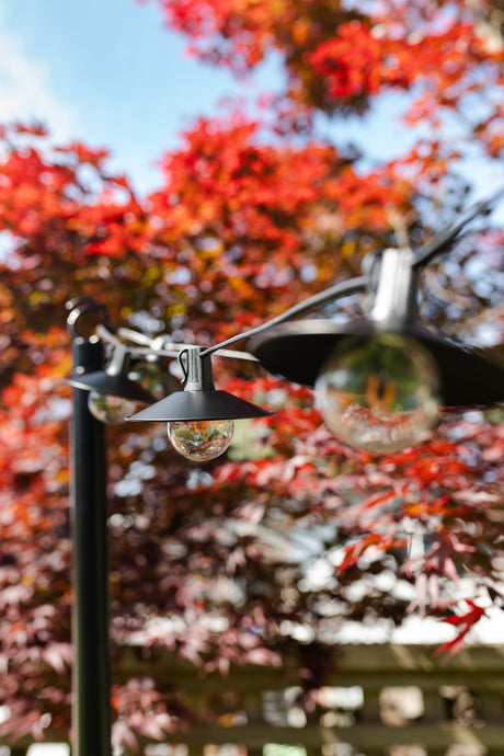 Metal Shades Patio Kit (Black Wire + Shades)