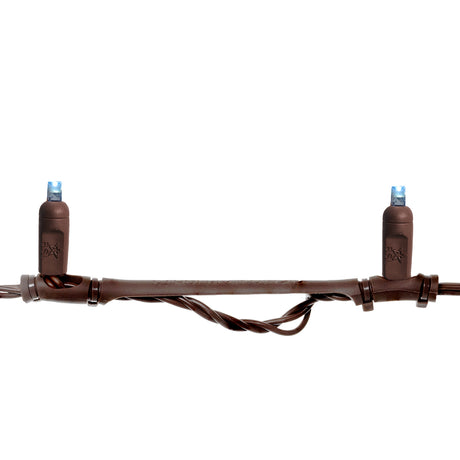 Steady Stretch String Mini Lights - Brown Wire (25 ft)
