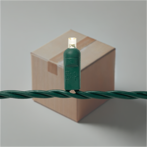 Twinkle Mini Lights - Green Wire - Bulk