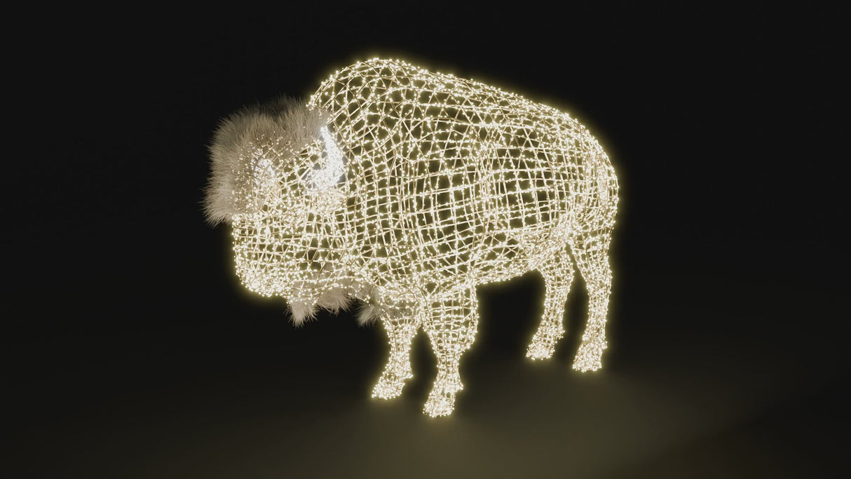 Bison Sculpture