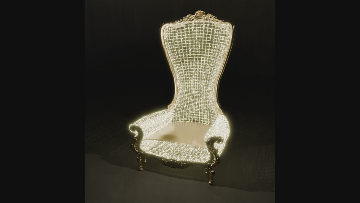 Santa’s Chair Sculpture