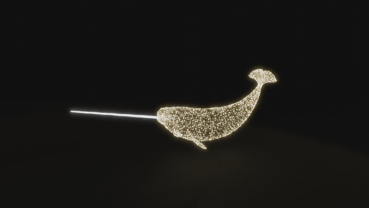 Narwhal Sculpture