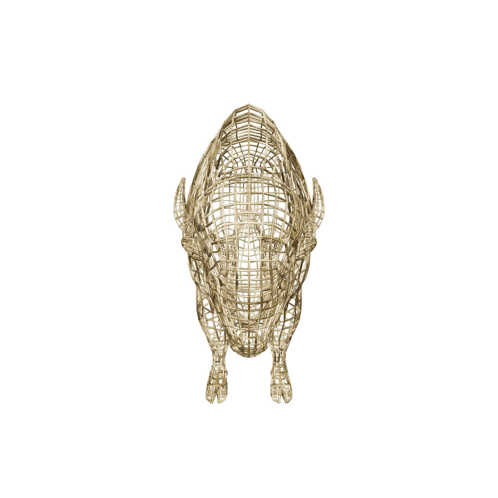 Bison Sculpture
