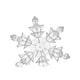 3D Snowflake Sculpture