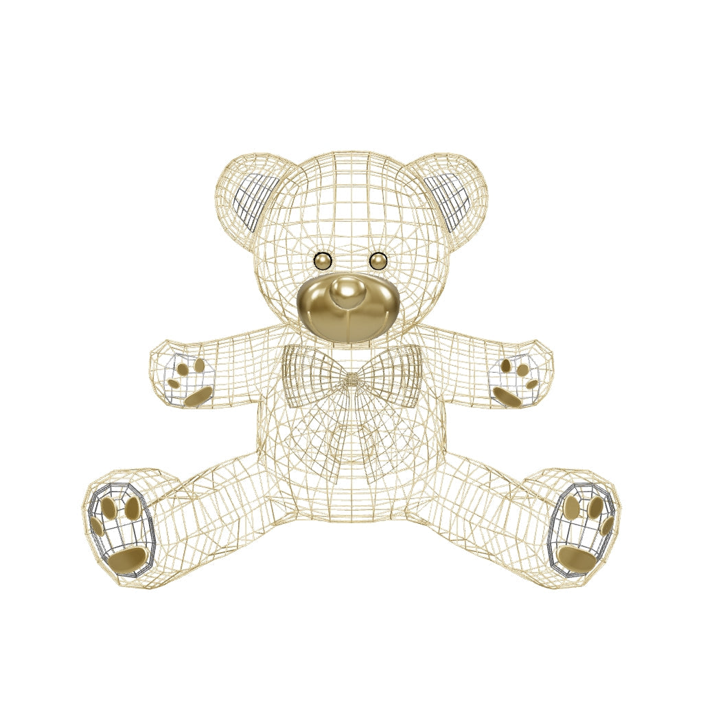 Toy Bear Sculpture