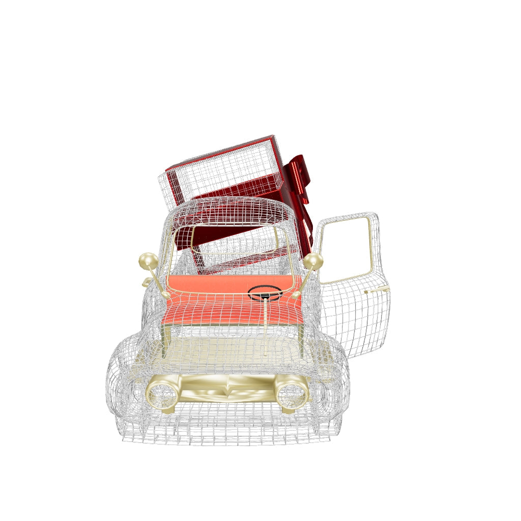 Toy Car Sculpture