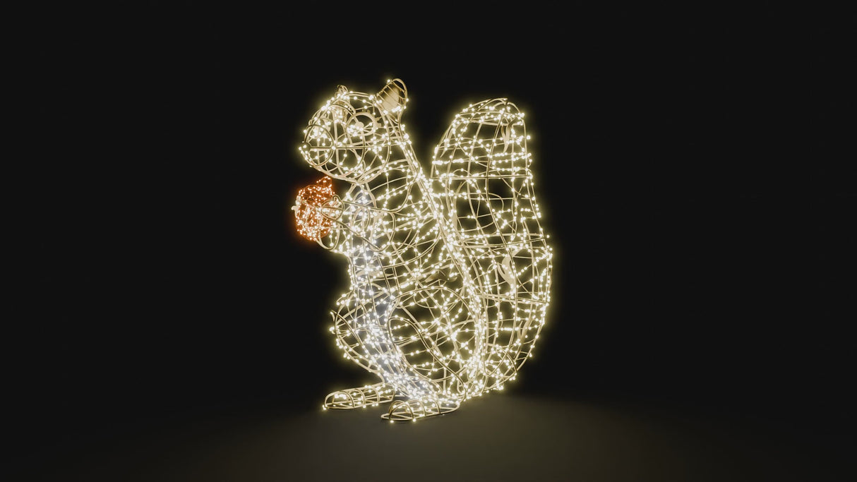 Squirrel Sculpture