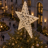 Treetop Sculpture — installed in a real-world setting, outdoor scene