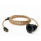 E26 Pendant Power Cord (10 ft) Jute